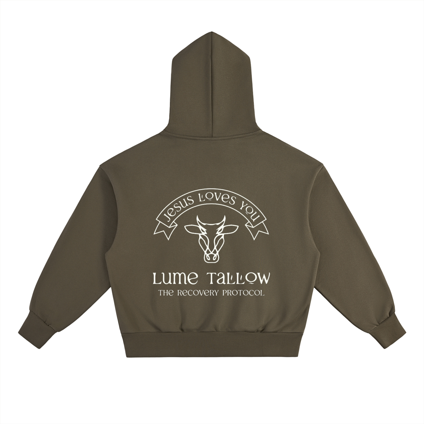 "Jesus Loves You" Heavyweight Fleece Hoodie