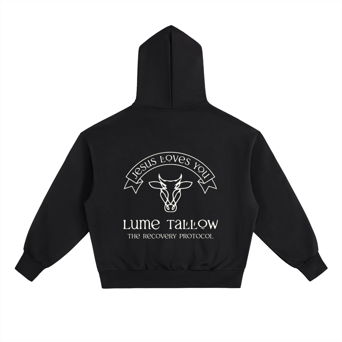 "Jesus Loves You" Heavyweight Fleece Hoodie