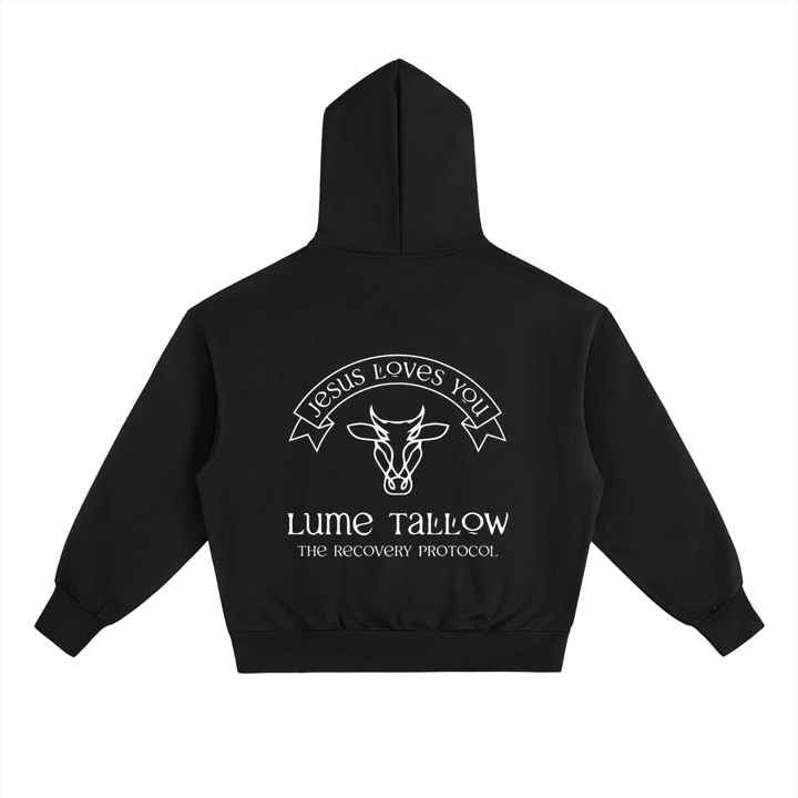 "Jesus Loves You" Heavyweight Fleece Hoodie